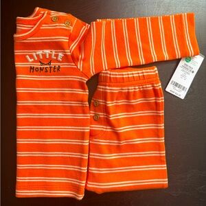 Carters Little Monster Halloween Pajama set